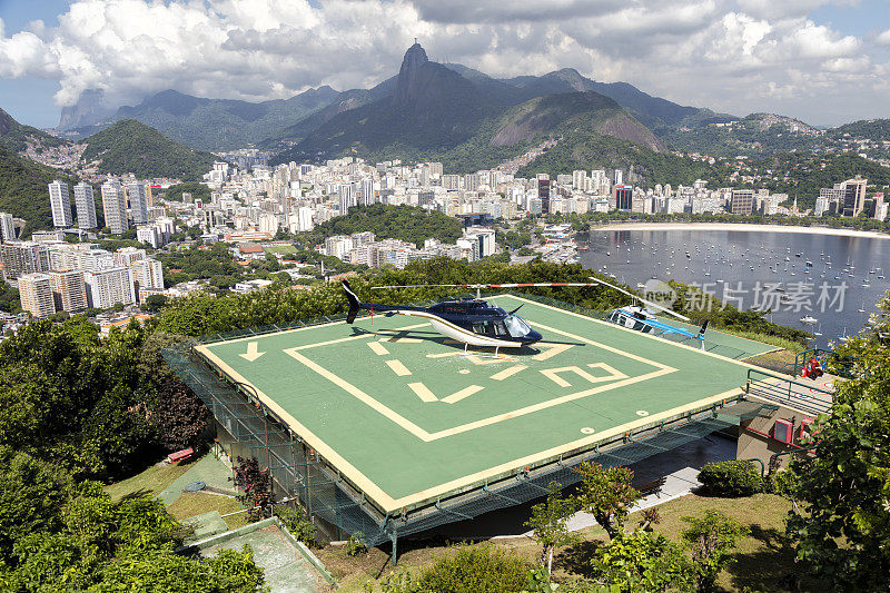 里约热内卢de Janeiro，空中景观，巴西